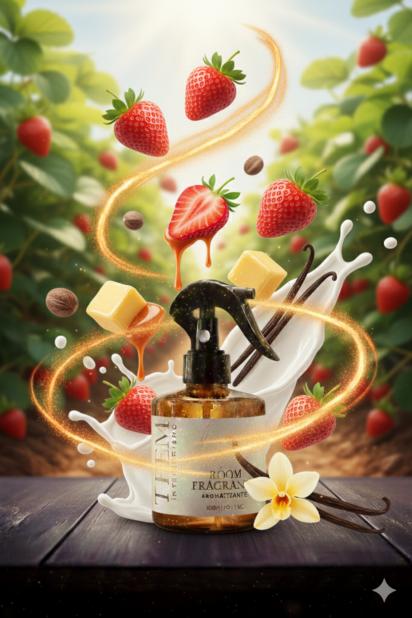 Aroma Boutique AMSTERDAM - FRESAS CON CREMA 300 ml