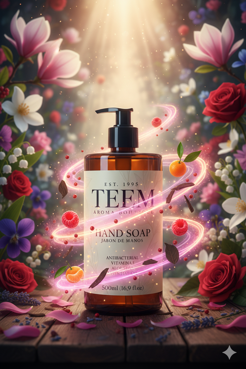 Jabón de Manos CAPRI - MULBERRYE, LEAVES, MAGNOLIA 500 ml