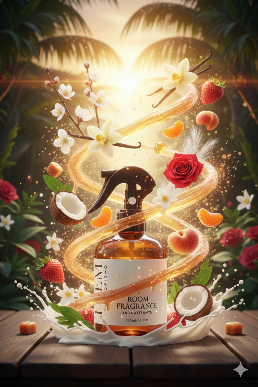 Aroma Boutique MIAMI - STRAWBERRY, COCO, VAINILLA 300 ml