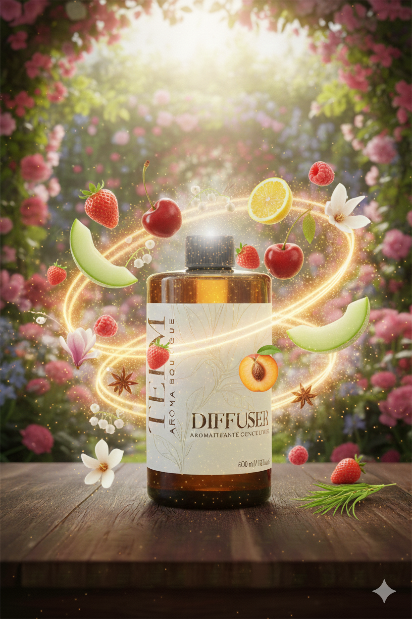 Aroma para Difusores Premium CALI - SORBET DE FRUT 500 ml