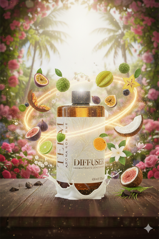 Aroma para Difusores Premium SANTORINI - PONCHE DE FRUTAS 500 ml